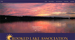 Desktop Screenshot of crookedlake.org